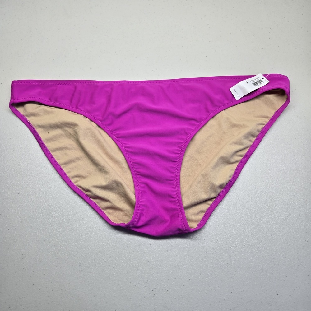 Old Navy Women‎ Swimwear 2XL Magenta Pink Cheeky NWT